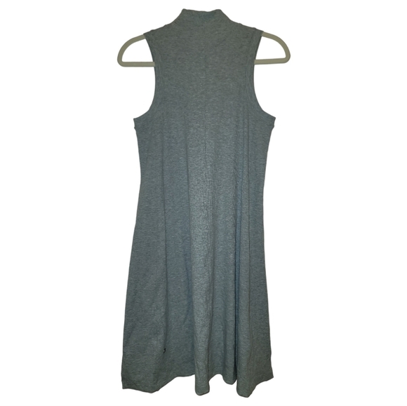 Lululemon Gone for the Week Dress Heathered Core Light Grey Medium  Ribbed Modal - Picture 10 of 10